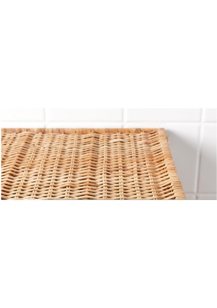 Sarı Branas Çamaşır Sepeti Rattan, 80 Litre 70% Polyester, 30% Pamuk fırsatları