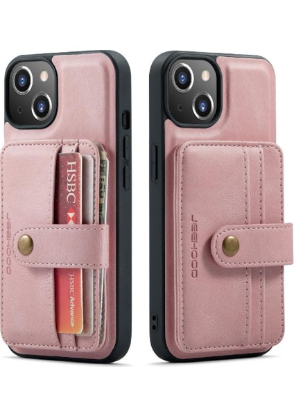 IPhone 13 Mini Rfıd Engelleme Manyetik Kablosuz Şarj Cüzdan (Yurt Dışından)