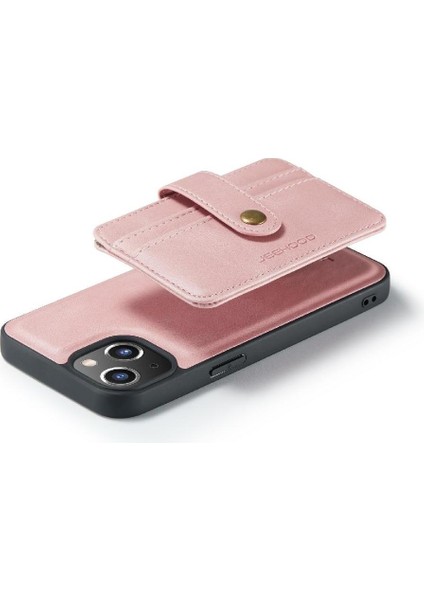 IPhone 13 Mini Rfıd Engelleme Manyetik Kablosuz Şarj Cüzdan (Yurt Dışından)