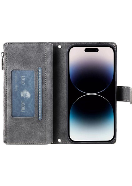 El Kayışı ile IPhone 16 Için Flip Case Birden Fazla Kart Kickstand Getirmek (Yurt Dışından) fırsatları