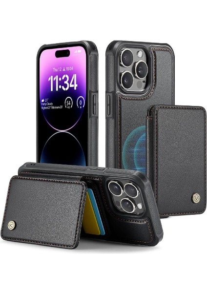 IPhone 14 Için Kılıf Pro Max Standı Fonksiyonu 2 In 1 Işlevsellik Rfıd (Yurt Dışından)