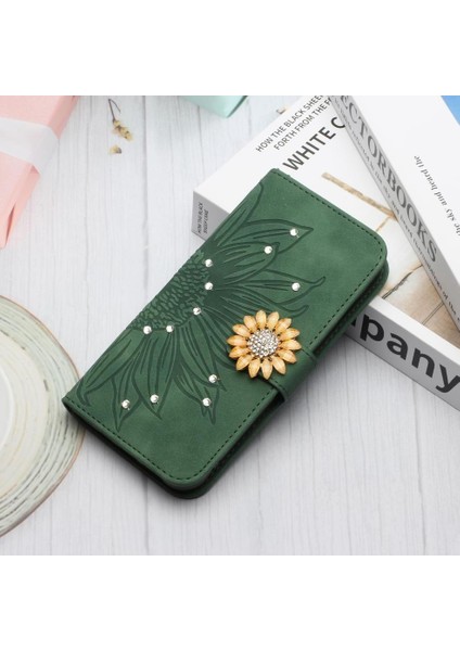 Oppo RENO12 Pro 5g Ayçiçeği Kickstand Koruyucu Deri Cüzdan Için Kılıf (Yurt Dışından) fırsatları
