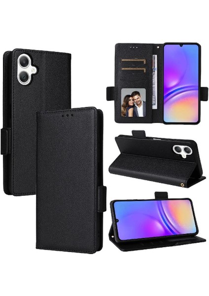 Samsung Galaxy A06 Için Flip Case Kart Yuvaları Tutucu Pu Deri Manyetik (Yurt Dışından)