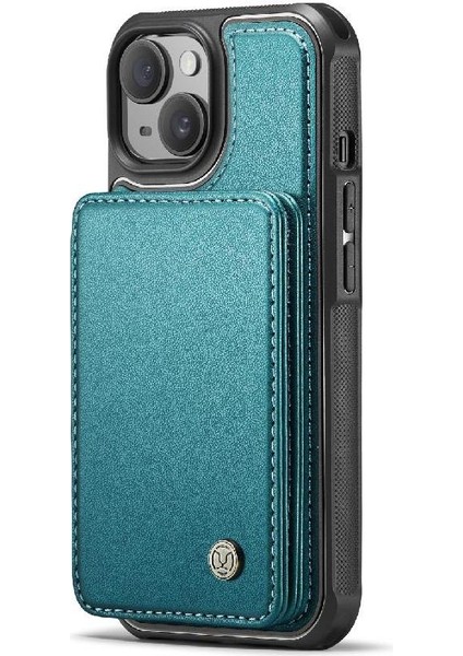 IPhone 14 Için Kılıf Artı 2 In 1 Işlevsellik Rfıd Engelleme Standı Cüzdan (Yurt Dışından)