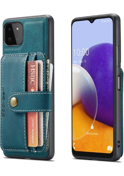 Galaxy A22 5g Manyetik Cüzdan Kablosuz Şarj Rfıd (Yurt Dışından) fiyatları