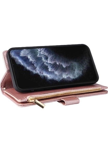 IPhone 11 Için Flip Case Pro Kart Yuvaları Kayış Cüzdan Darbeye (Yurt Dışından)