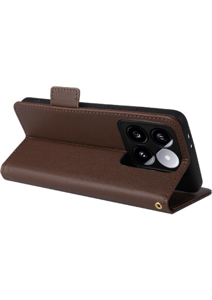 Xiaomi 14T Pro Için Flip Case Kart Yuvaları Tutucu Cüzdan Pu Deri Yan (Yurt Dışından) modelleri