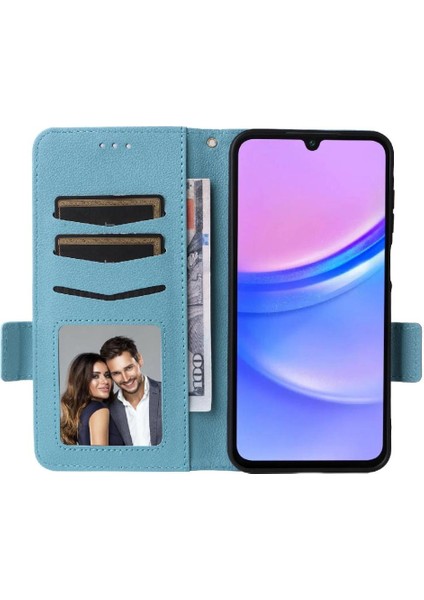 Galaxy A16 Için Flip Case Yan Toka Manyetik Cüzdan Kart Yuvaları Pu (Yurt Dışından) fırsatları