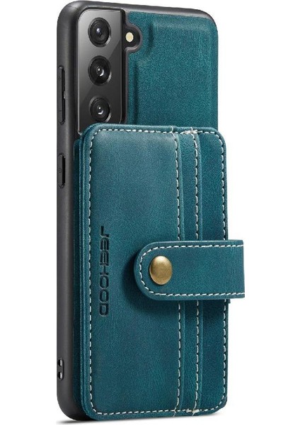 Galaxy S22 Manyetik Cüzdan Kablosuz Şarj Rfıd Için Kılıf (Yurt Dışından)