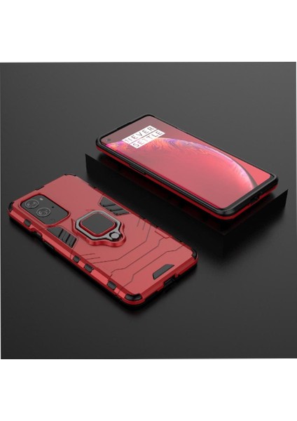 Oneplus 9 Pro Askeri Sınıf Koruma Için Halka Araba Montaj Kickstand Durumda (Yurt Dışından)
