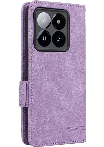 Xiaomi 14T Pro Manyetik Cüzdan Kart Tutucu Kapak Kickstand Için Flip Case (Yurt Dışından) modelleri