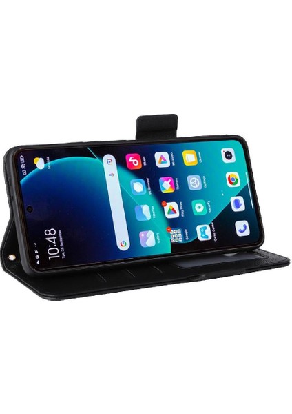 Xiaomi 14T Manyetik Pu Deri Yan Toka Cüzdan Kart Yuvaları Için Flip Case (Yurt Dışından) fiyatları