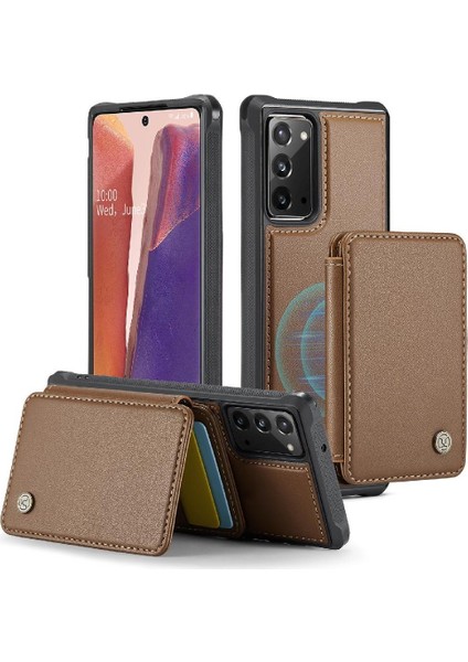 Samsung Galaxy Not 20 Için Kılıf Standı Fonksiyonu Ayrılabilir Cüzdan Rfıd 2 (Yurt Dışından)
