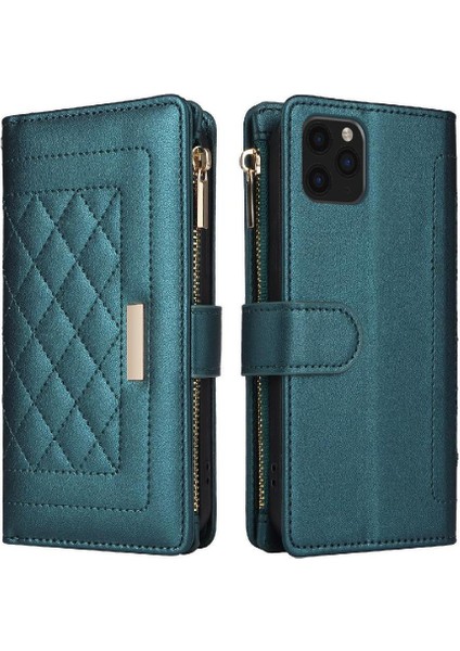 IPhone 11 Için Flip Case Pro Kart Yuvaları Kayış Cüzdan Darbeye (Yurt Dışından)