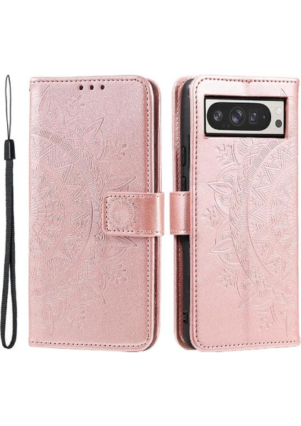 Google Piksel 9 Pro Xl Için Flip Case Cüzdan Kılıf Pu Deri Kickstand (Yurt Dışından)