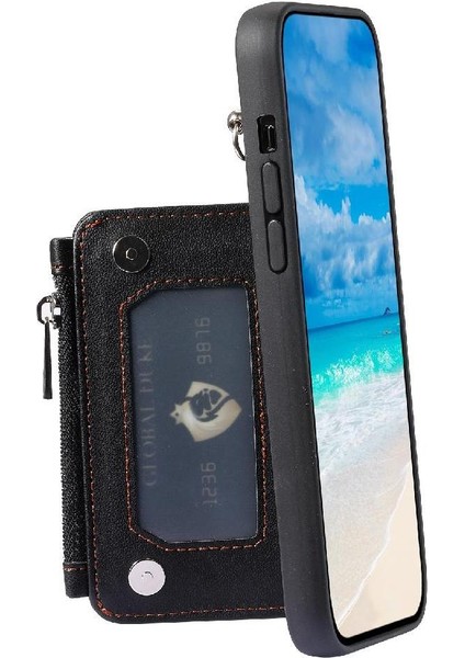 IPhone 12 Için Cüzdan Durumda Pro Max Flip Folio Kılıf Kickstand Rfıd Engelleme (Yurt Dışından)