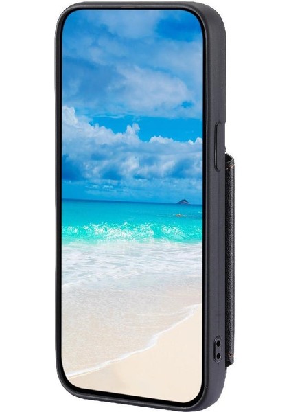 IPhone 12 Için Cüzdan Durumda Pro Max Flip Folio Kılıf Kickstand Rfıd Engelleme (Yurt Dışından)
