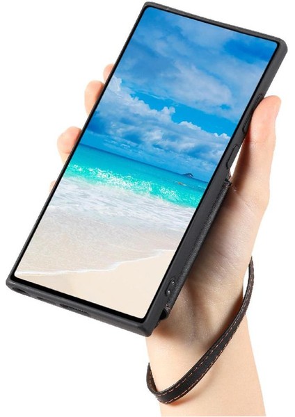 IPhone 12 Için Cüzdan Durumda Pro Max Flip Folio Kılıf Kickstand Rfıd Engelleme (Yurt Dışından)