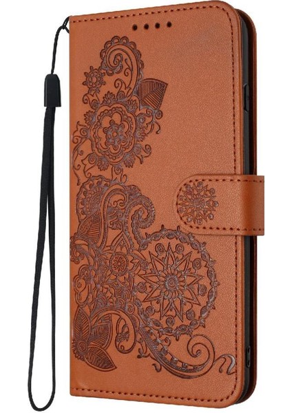 Galaxy A06 Kickstand Koruyucu Pu Deri Manyetik Için Flip Case (Yurt Dışından) modelleri