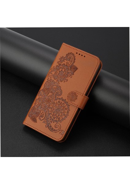 Galaxy A06 Kickstand Koruyucu Pu Deri Manyetik Için Flip Case (Yurt Dışından) indirimleri