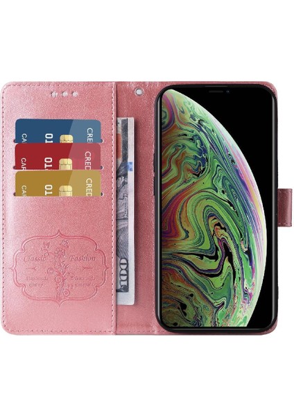 Iphone Xs Max Deri Flip Kart Yuvaları Çiçek Için Flip Case (Yurt Dışından) fırsatları