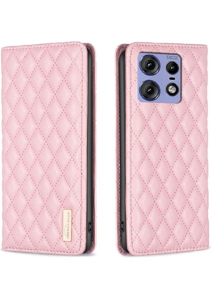 Motorola Moto Kenar 50 Pro Cüzdan Tam Koruma Manyetik Için Flip Case (Yurt Dışından)