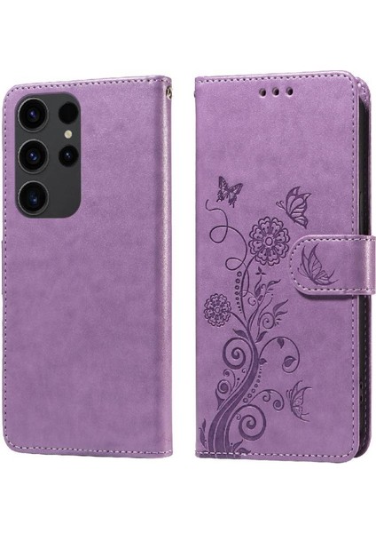 Galaxy S22 Için Flip Case Ultra Deri Çevirme Çiçek Kart Yuvaları (Yurt Dışından) fiyatları