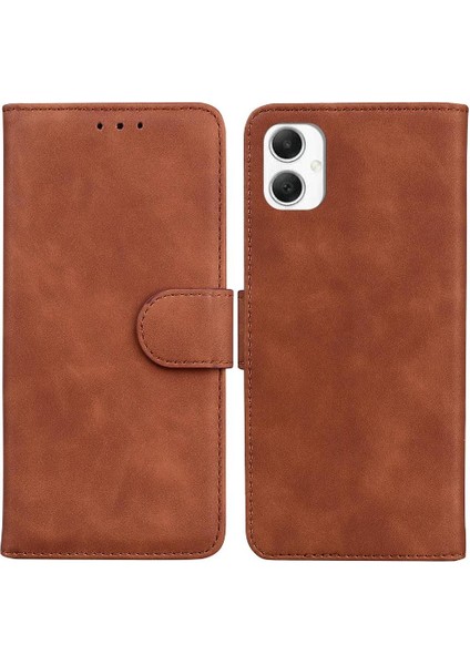Galaxy A06 Için Flip Case Kart Yuvası Premium Pu Deri Manyetik (Yurt Dışından)