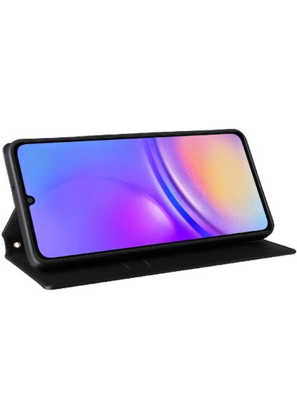 Galaxy A06 Manyetik Kapatma Cüzdan 3D Desen Kartı Için Flip Case (Yurt Dışından)
