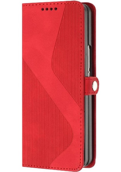 Galaxy Z Için Kılıf Fold 6 Folio Kapak Kart Yuvaları Tutucu Pu Deri (Yurt Dışından)
