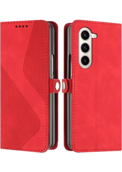 Galaxy Z Için Kılıf Fold 6 Folio Kapak Kart Yuvaları Tutucu Pu Deri (Yurt Dışından) modelleri