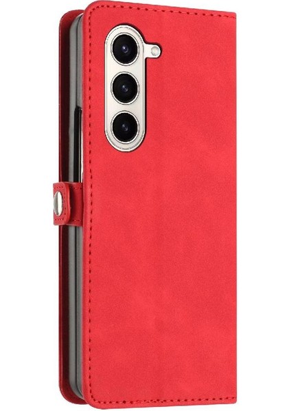 Galaxy Z Için Kılıf Fold 6 Folio Kapak Kart Yuvaları Tutucu Pu Deri (Yurt Dışından) fırsatları