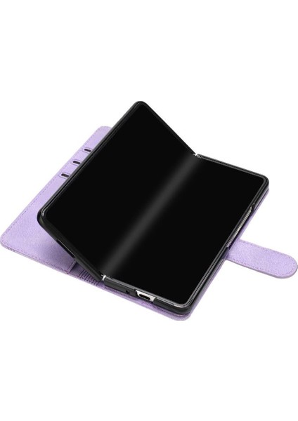 Galaxy Z Fold 6 Cüzdan Premium Pu Dahili Mıknatıs ile Uyumlu (Yurt Dışından) modelleri