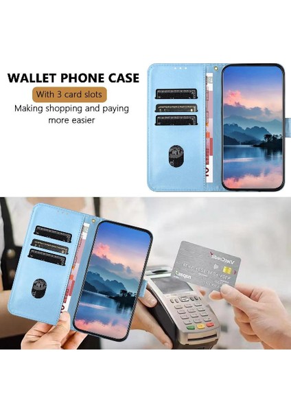 Oppo Phone 10 5g Için Telefon Kılıfı Litchi Desen Flip Folio Kart Yuvaları Tutucu (Yurt Dışından)