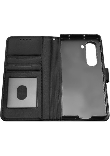 Galaxy Z Için Flip Case Fold 6 Kickstand Koruyucu Kapak Folio Pu (Yurt Dışından) fiyatları