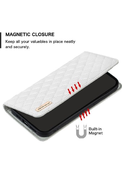 IPhone 7/8 Için Flip Case Manyetik Kapatma Cüzdan Tam Koruma Kartı (Yurt Dışından)