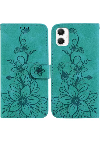 Galaxy A06 Cüzdan Kickstand Manyetik Kabartmalı Zambak Için Flip Case (Yurt Dışından) indirimleri