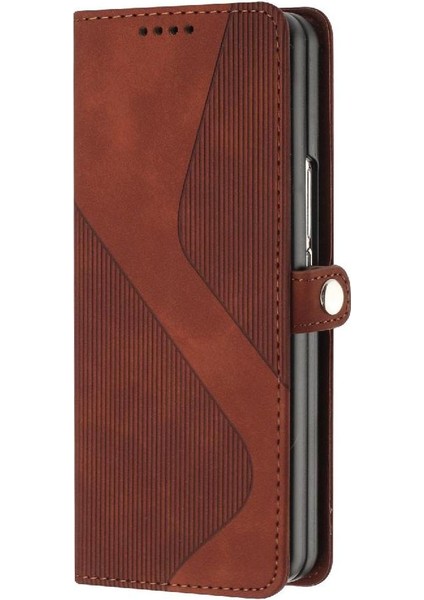 Galaxy Z Için Kılıf Fold 6 Folio Kapak Kart Yuvaları Tutucu Pu Deri (Yurt Dışından) modelleri