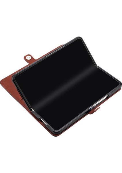 Galaxy Z Için Kılıf Fold 6 Folio Kapak Kart Yuvaları Tutucu Pu Deri (Yurt Dışından) fırsatları