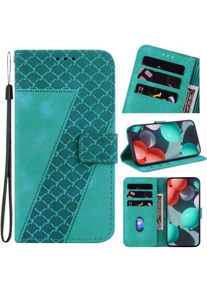 Onur X6B Cüzdan Flip Folio Kapak Için Telefon Kılıfı Kabartmalı Desen Pu Kart (Yurt Dışından) indirimleri