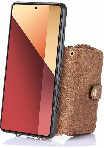 Xiaomi Redmi Için Not 13 Pro 4g 7 Kart Yuvaları Premium Deri Standı (Yurt Dışından)