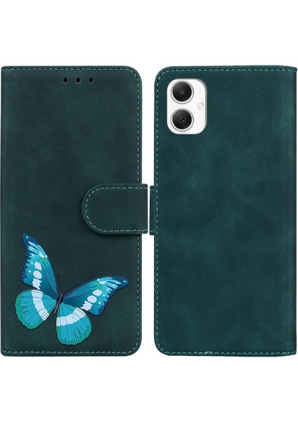 Galaxy A06 Kart Yuvaları Için Flip Case Folio Kapak Renk Baskılı (Yurt Dışından)