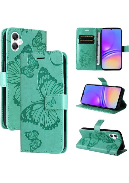 Galaxy A06 Flip Kickstand Manyetik Kapak Darbeye Kapak (Yurt Dışından)