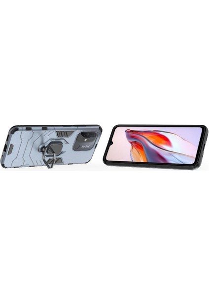 Halka Araba Dağı Kickstand Vaka Xiaomi Redmi 12C/XIAOMI Redmi 11A Metal (Yurt Dışından) fiyatları