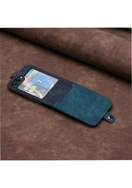 Galaxy Z Flip 6 Için Kickstand Koruyucu Cüzdan Kart Pu ile (Yurt Dışından) fiyatları