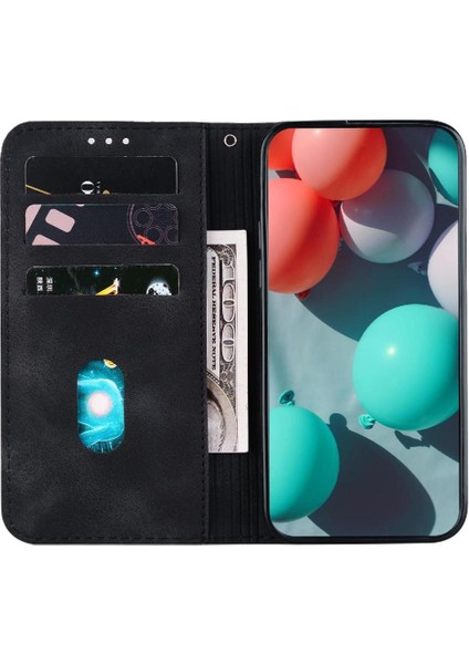 Onur X6B Cüzdan Flip Folio Kapak Için Telefon Kılıfı Kabartmalı Desen Pu Kart (Yurt Dışından) indirimleri