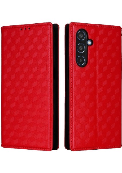 Galaxy M35 5g Cüzdan Manyetik Kapatma Kart Yuvaları Için Flip Case (Yurt Dışından)