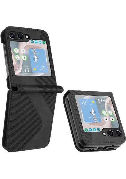 Galaxy Z Flip 6 Pu Deri Manyetik Folio Kapak Cüzdan (Yurt Dışından) modelleri