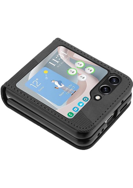 Galaxy Z Flip 6 Pu Deri Manyetik Folio Kapak Cüzdan (Yurt Dışından) indirimleri