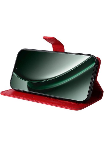 Realme Gt 6 Flip Kickstand Için Kılıf Kart Yuvası Standı ile Darbeye Kapak (Yurt Dışından)